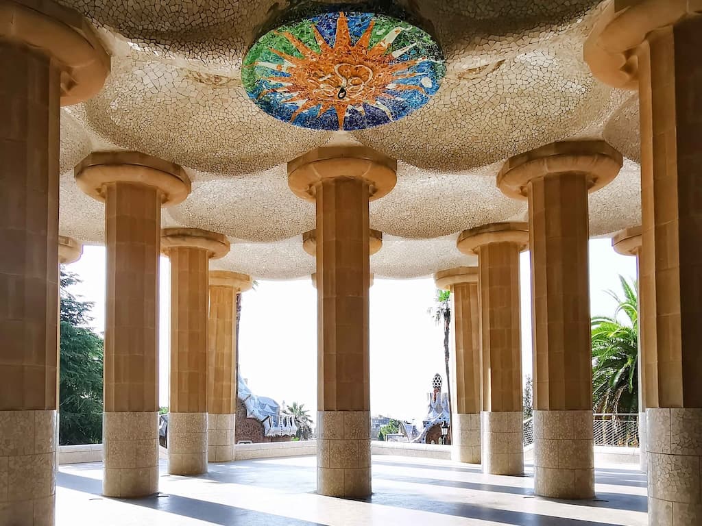 The Hypostyle Room of Park Güell